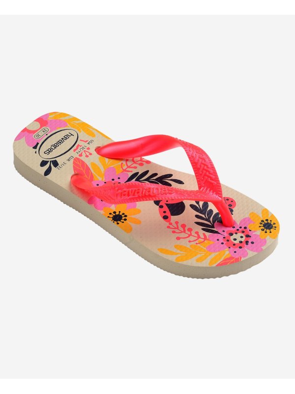 Havaianas Kids Flores - BEIGE