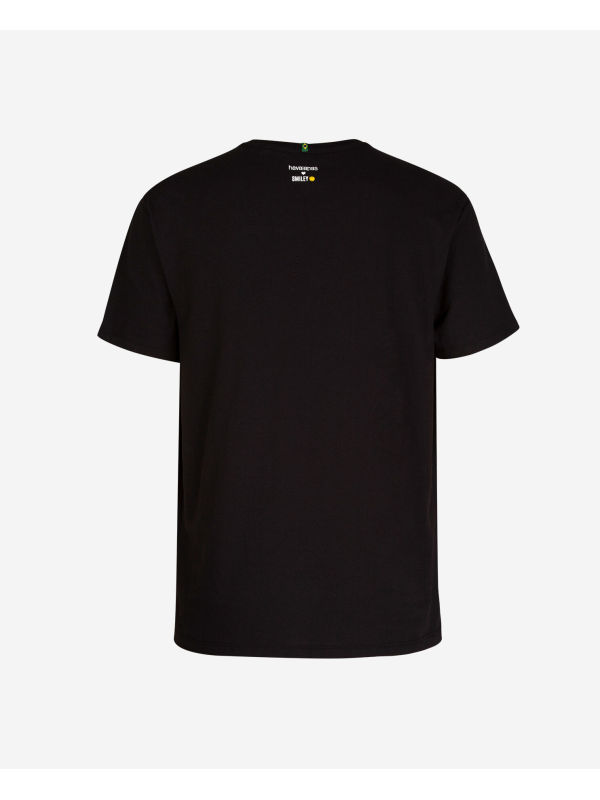 Havaianas T-Shirt Logo Smiley - BLACK
