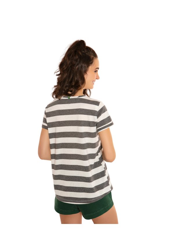 T-Shirt Havaianas A Righe Um Ceu - OFF WHITE