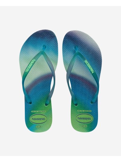 Havaianas Slim Metallic Rainbow - CITRONELLA