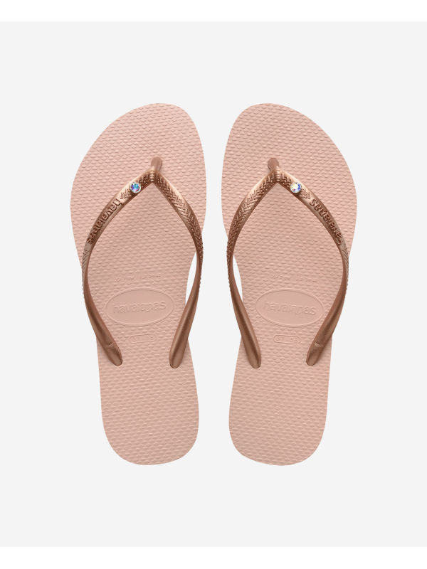 Havaianas Slim Crystal Sw II - BALLET ROSE