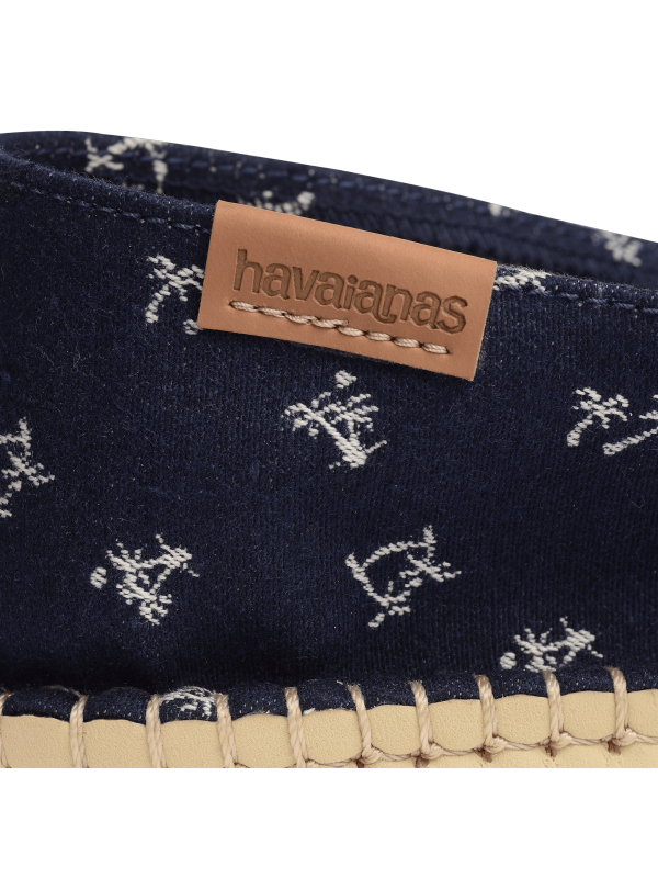 Havaianas Espadrillas IV Print - NAVY BLUE