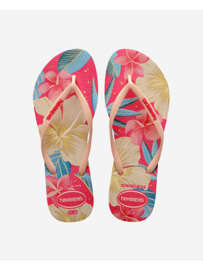 Havaianas Slim Floral - PINK/PINK