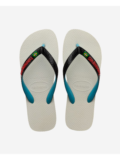 Havaianas Brasil Mix - WHITE/BLACK