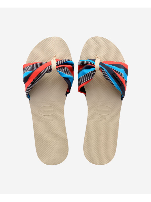 Havaianas You St Tropez - BEIGE/NAVY