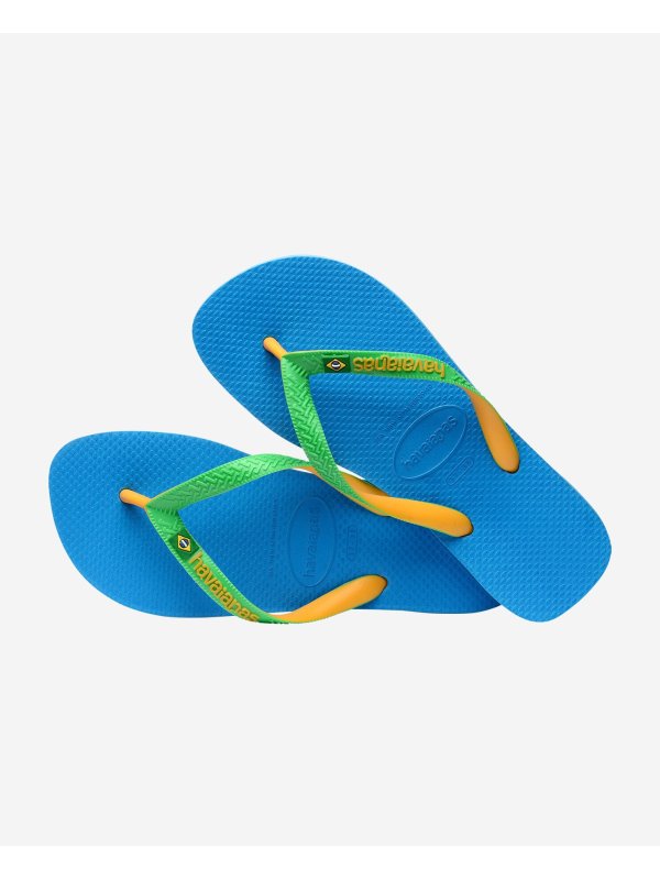 Havaianas Brasil Mix - TURQUOISE/POP YELLOW
