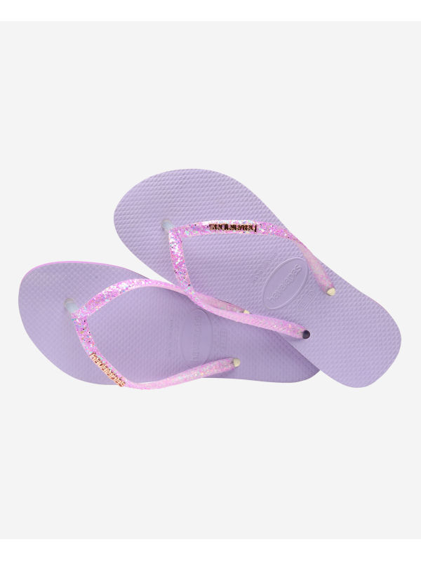 Havaianas Slim Glitter Flourish - PURPLE