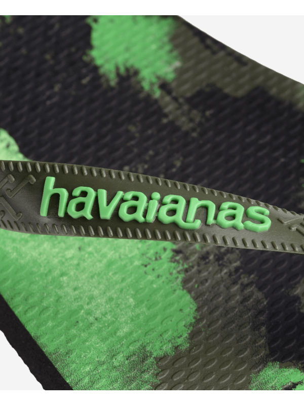 Havaianas Top Camu - BLACK/MOSS