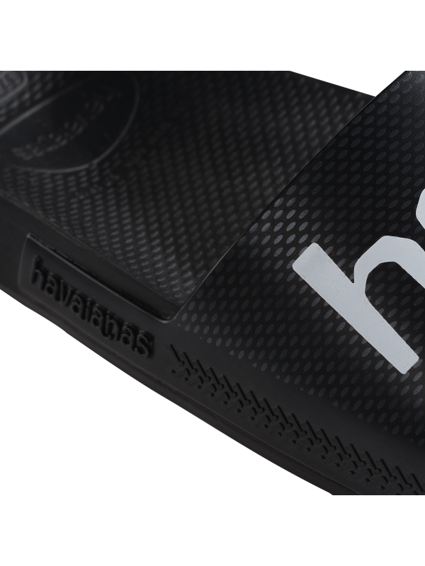 Havaianas Slide Classic Logomania - BLACK