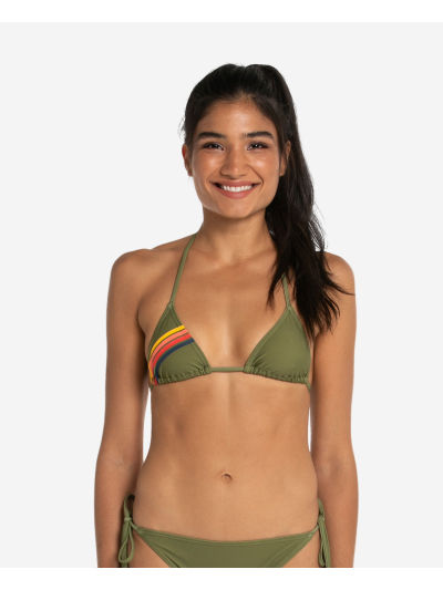 Havaianas Bikini Top Triangolo Hava Classics - OLIVE GREEN