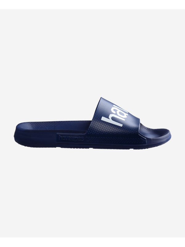 Havaianas Slide Classic Logomania - NAVY BLUE