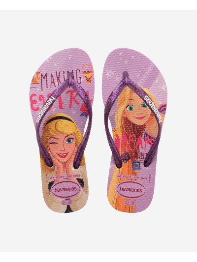 Havaianas Kids Slim Princess - BEIGE