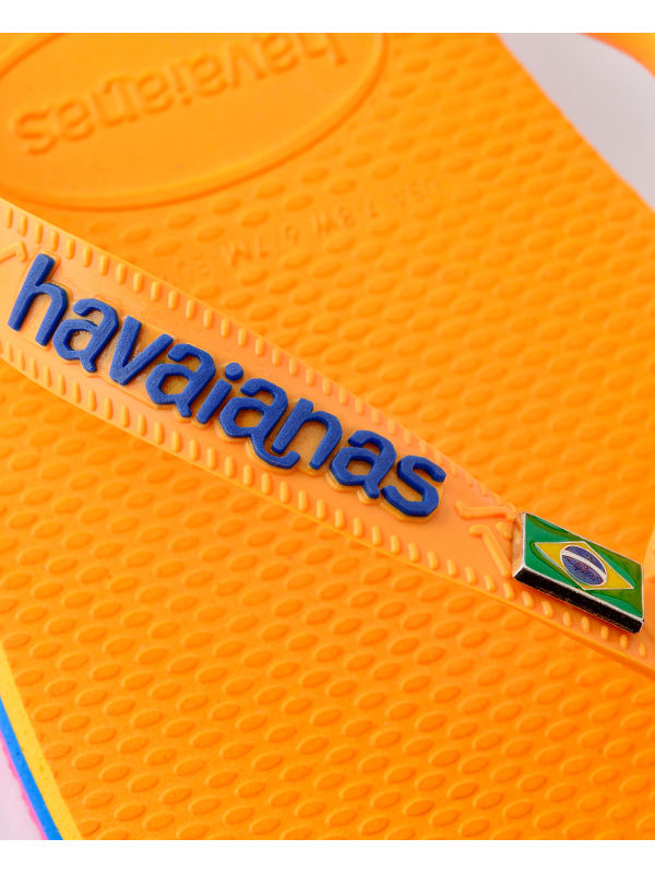 Havaianas Brasil Layers - ORANGE CITRUS