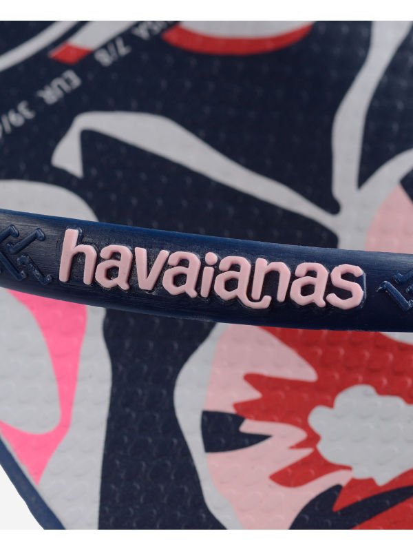Havaianas Slim Floral Basic - NAVY BLUE/NAVY BLUE
