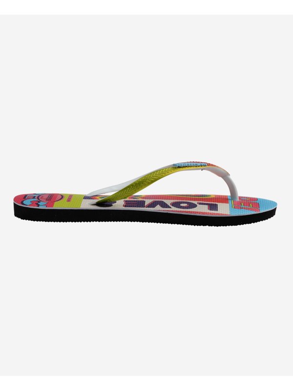 Havaianas Slim Pride Rainbow - BLACK