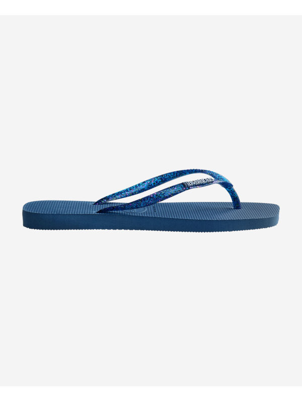Havaianas Square Logo Metallic - COMFY BLUE