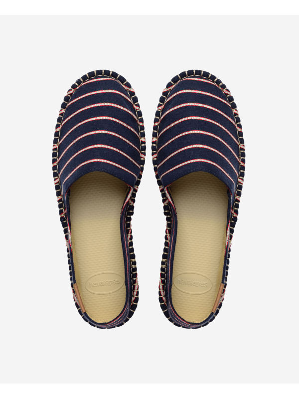 Havaianas Espadrillas IV Print - SAND/NAVY BLUE/RED