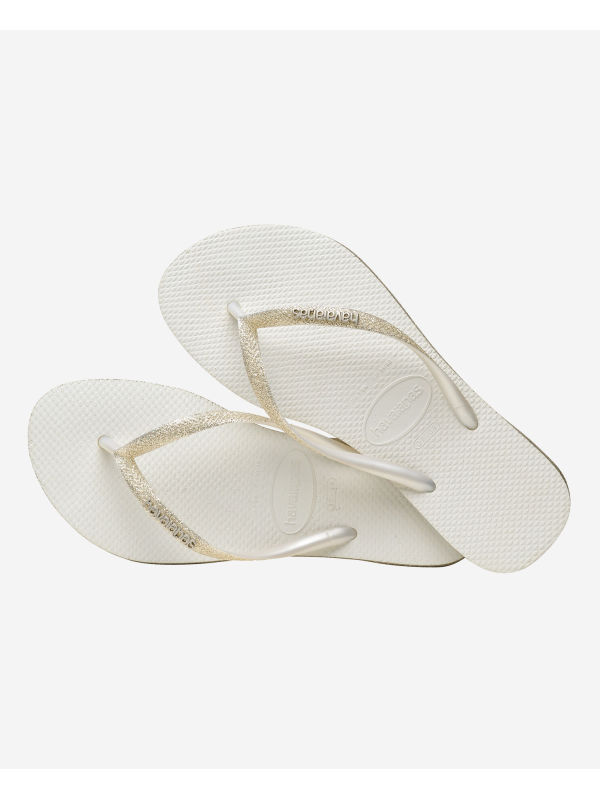 Havaianas Slim Sparkle - WHITE