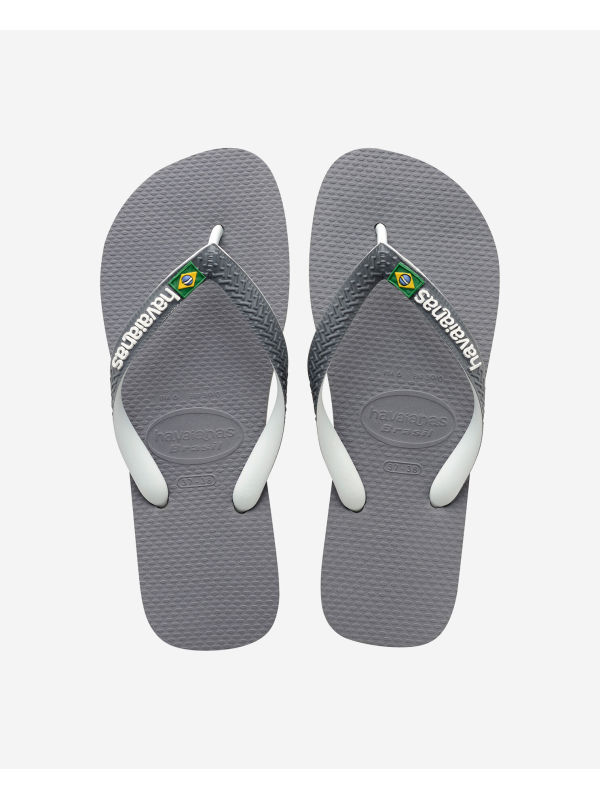 Havaianas Brasil Mix - STEEL GREY/WHITE/WHITE