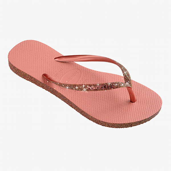 Havaianas Slim Sparkle II - CROCUS ROSE/GOLDEN BLUSH