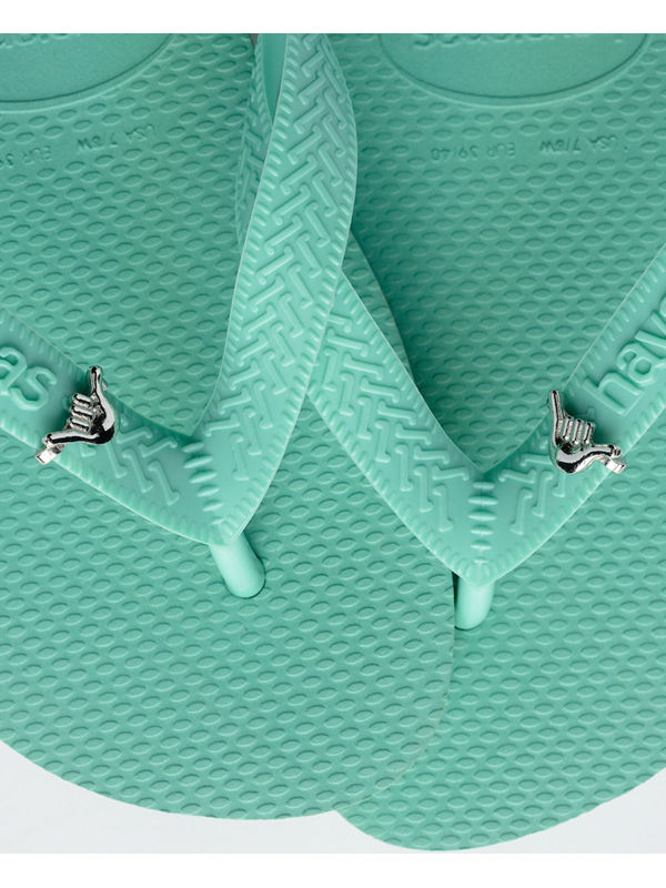 Havaianas Charms Top Good Vibes - SILVER