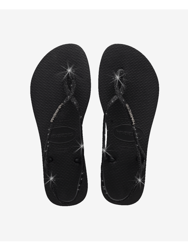 Havaianas Luna Sparkle - BLACK