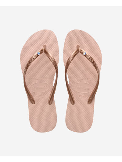 Havaianas Slim Crystal Sw II - BALLET ROSE