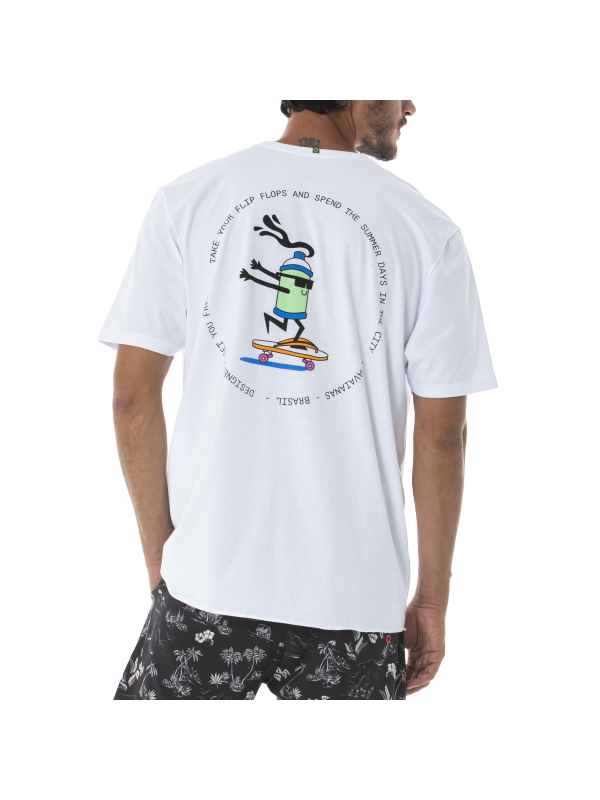 T-Shirt Summer In The City - WHITE