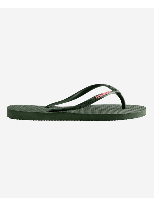Havaianas Slim Logo - GREEN