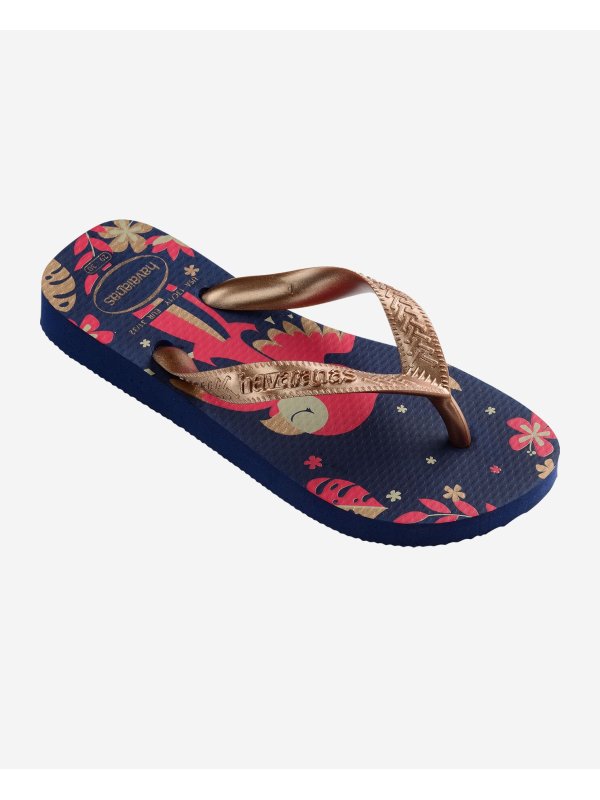 Havaianas Kids Top Pets - NAVY BLUE/ROSE GOLD