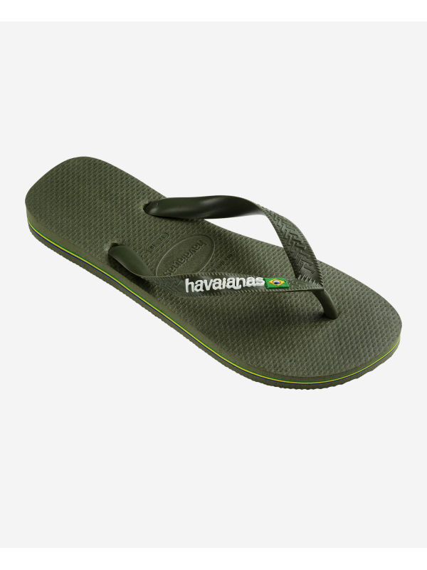 Havaianas Brasil Logo - GREEN/GREEN