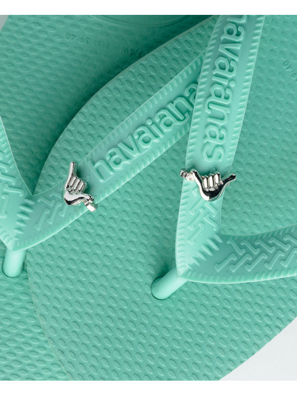 Havaianas Charms Top Good Vibes - SILVER