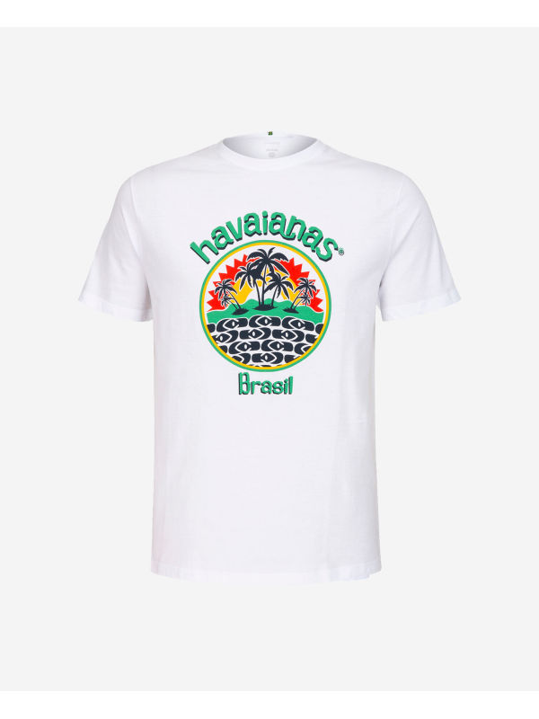 Havaianas T-Shirt Rotondo Patch - WHITE