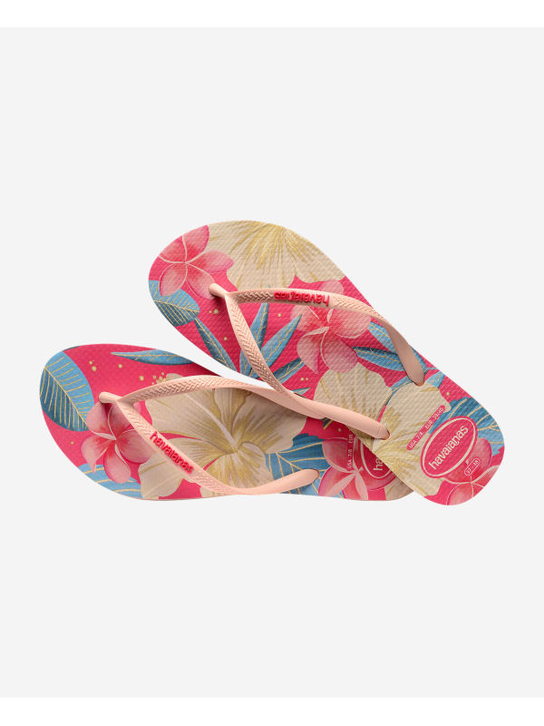 Havaianas Slim Floral - PINK/PINK