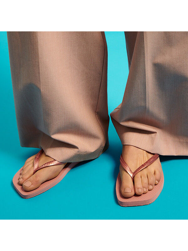 Havaianas Slim Square - CROCUS ROSE