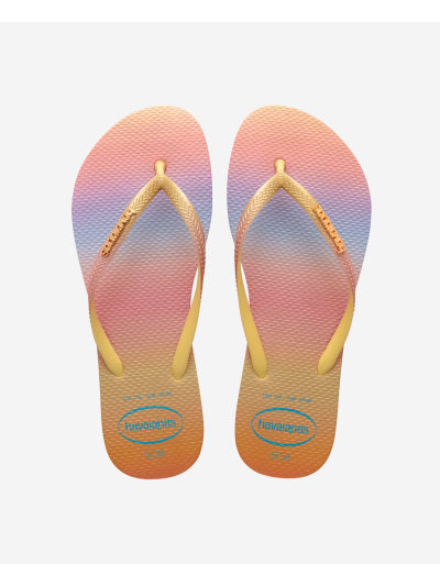 Havaianas Slim Gradient Sunset - YELLOW PIXEL