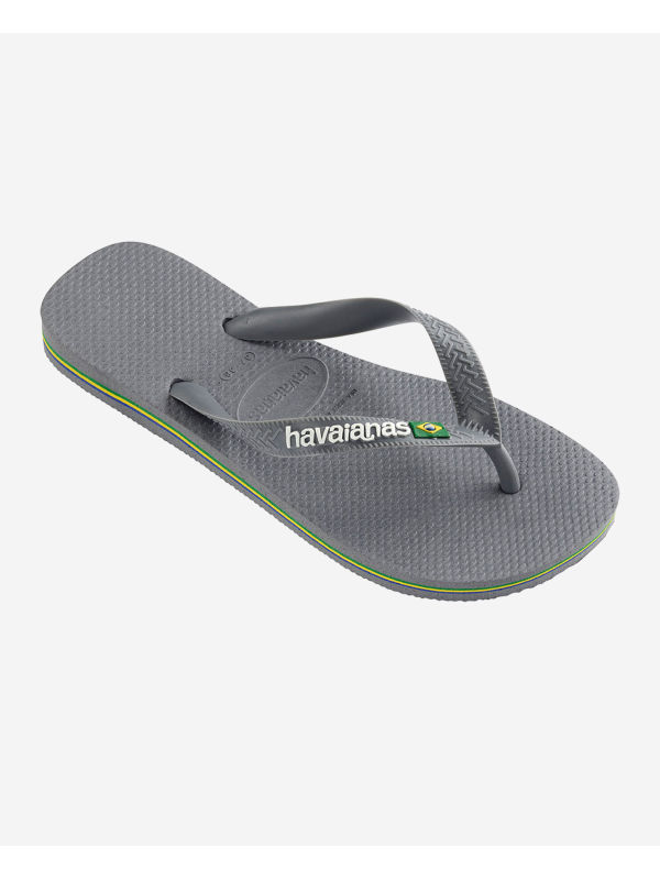 Havaianas Brasil Logo - STEEL GREY/STEEL GREY