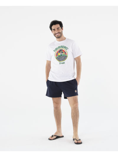 Havaianas T-Shirt Rotondo Patch - WHITE