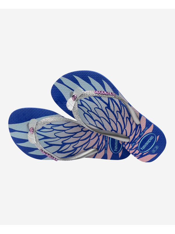 Havaianas Kids Slim Glitter Trendy - MARINE BLUE
