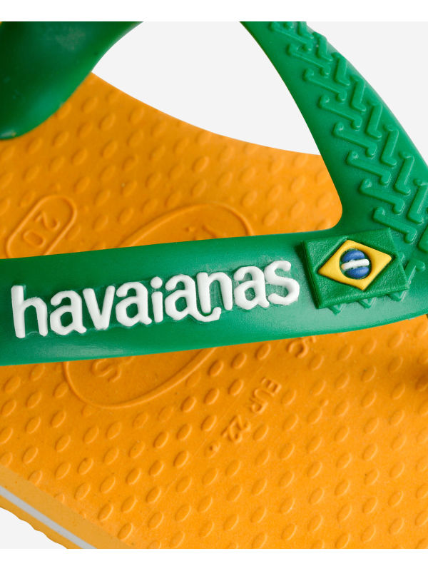 Havaianas Baby Brasil Logo II - ORANGE CITRUS