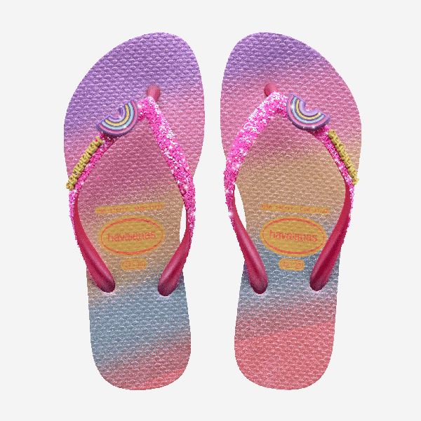 Havaianas Kids Slim Glitter Trendy - PINK LEMONADE/PINK FLUX
