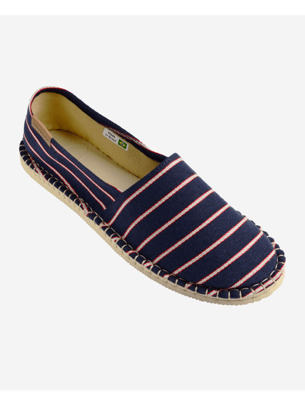 Havaianas Espadrillas IV Print - SAND/NAVY BLUE/RED