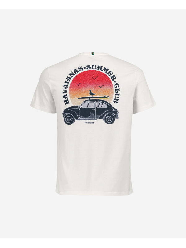 Havaianas T-Shirt Summer Club - WHITE
