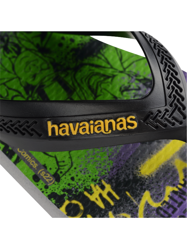Havaianas Kids Max Herois - STEEL GREY/BLACK