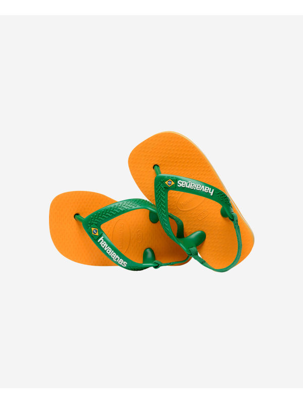 Havaianas Baby Brasil Logo II - ORANGE CITRUS