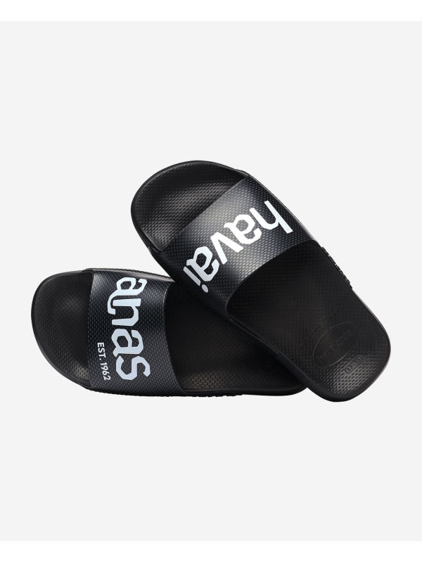 Havaianas Slide Classic Logomania - BLACK