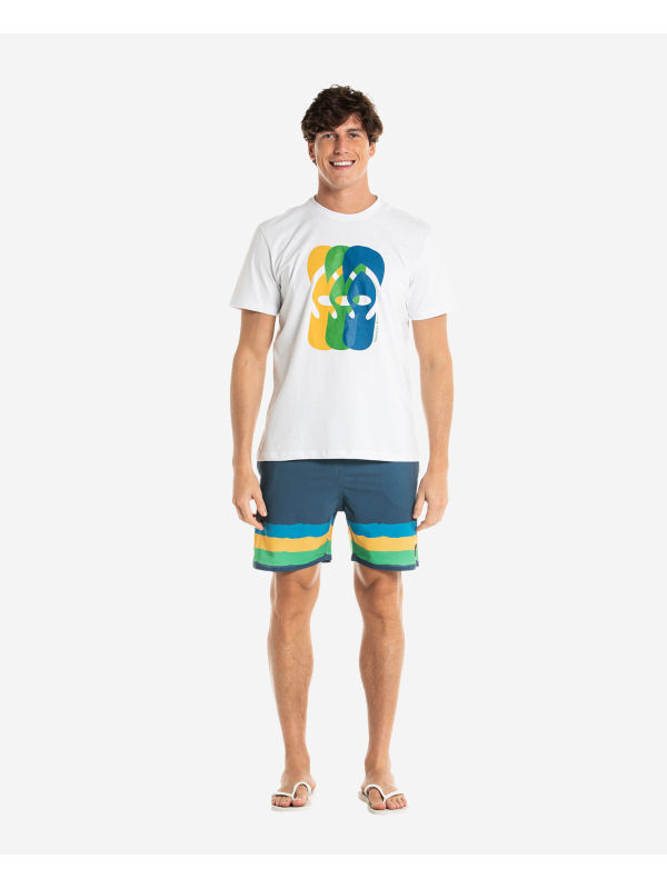 Havaianas T-Shirt Ff Collage Eco - WHITE