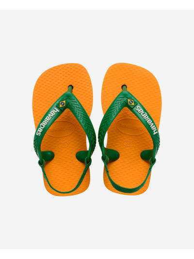 Havaianas Baby Brasil Logo II - ORANGE CITRUS