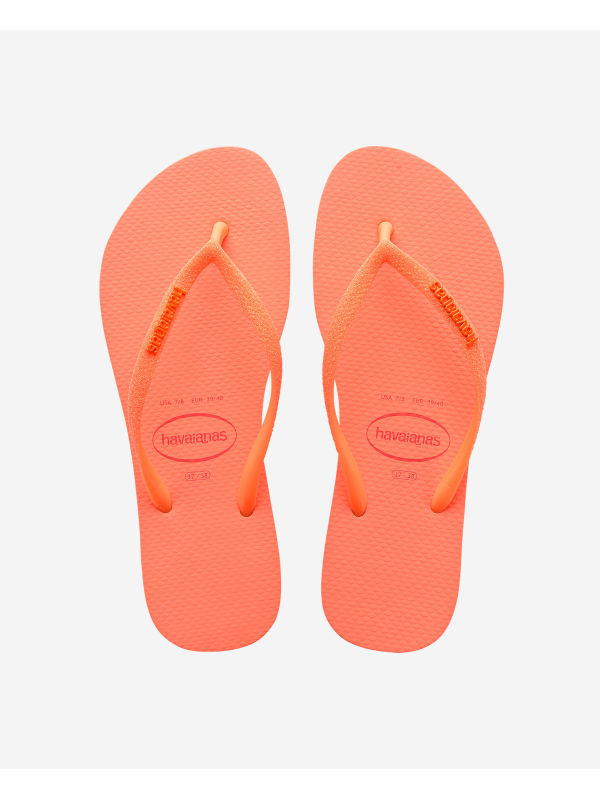 Havaianas Slim Glitter Neon - CORAL SPARK