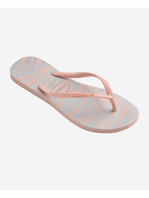 Havaianas Slim Animals Glitter - BALLET ROSE